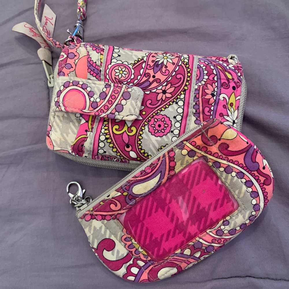 Wallet and coin purse set
